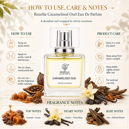 CARAMELISED OUD – A SWEET, DARK & SEDUCTIVE OUD EXPERIENCE