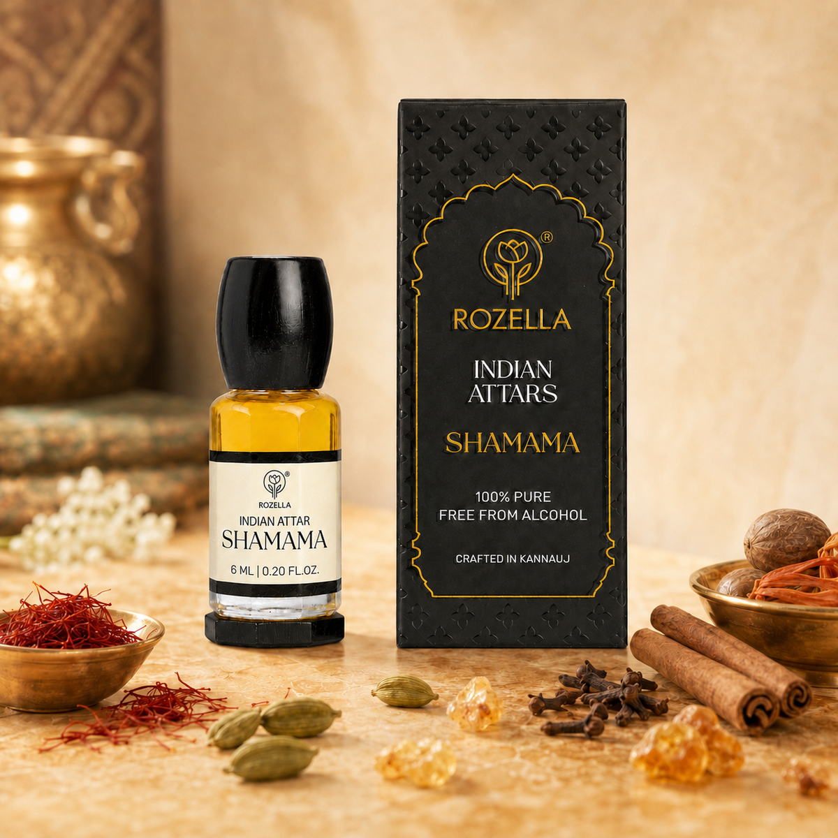 SHAMAMA - AUTHENTIC ATTAR -12 ML