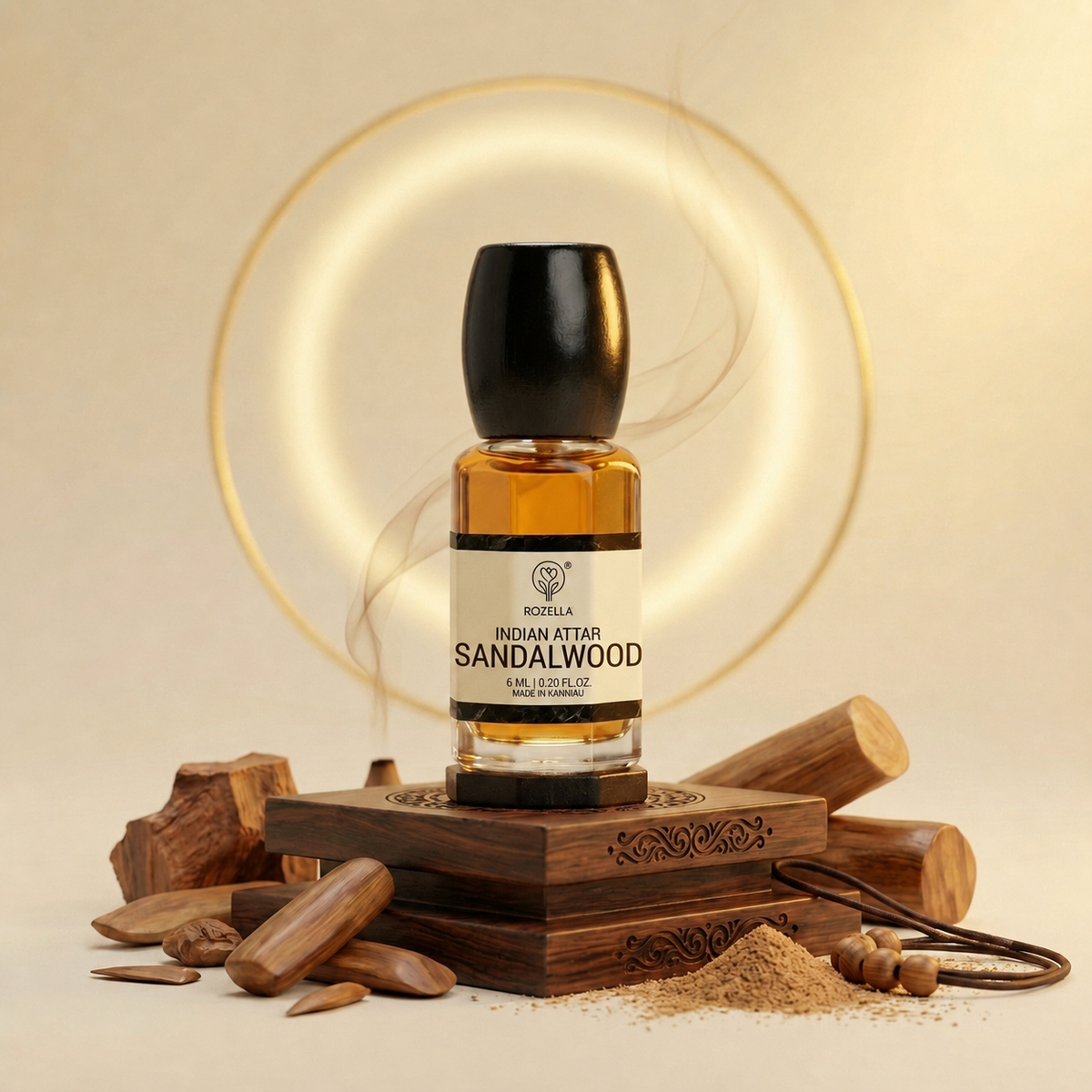 SANDAL WOOD - AUTHENTIC ATTAR - 12 ML