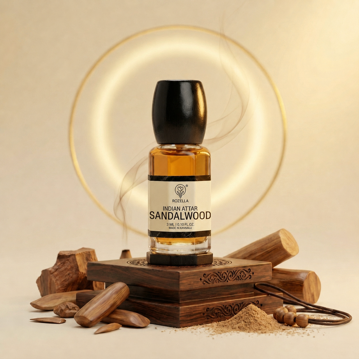 SANDAL WOOD - AUTHENTIC ATTAR - 12 ML
