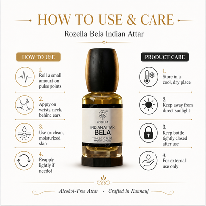 BELA / MOGRA - AUTHENTIC ATTAR