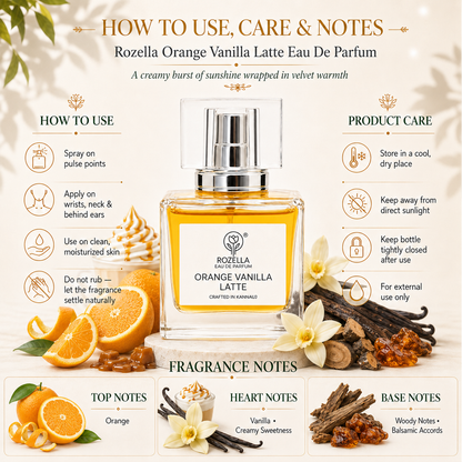 ORANGE VANILLA LATTE – A BRIGHT, CREAMY, ONE-OF-A-KIND FRAGRANCE