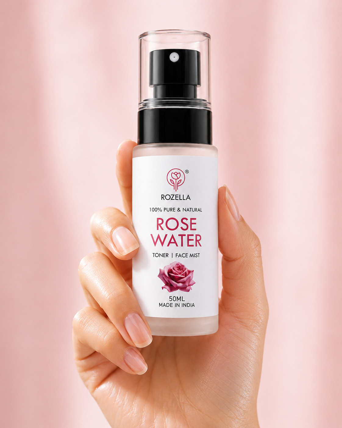 Rose Water 100% Pure & natural